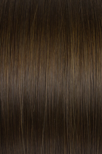 Farbe 3B - 25 glatte Double Drawn Keratin Bonding Extensions 60 cm